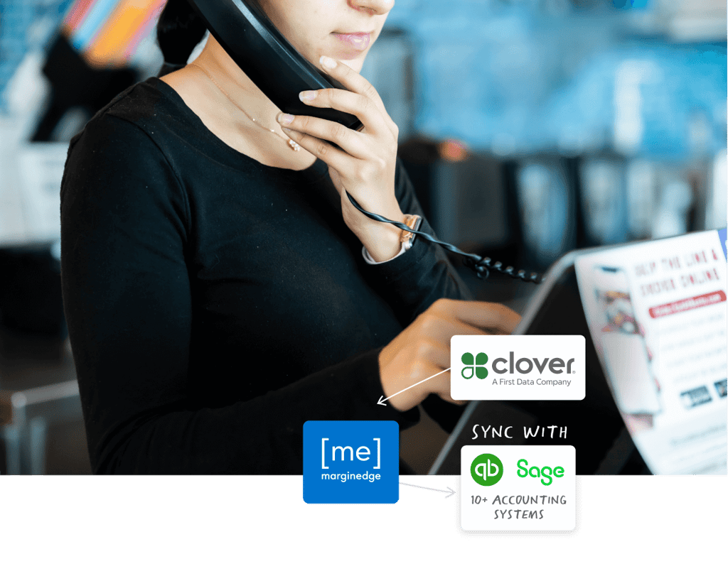 MarginEdge plus Clover