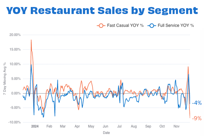 Overall sales by segment NOV 24