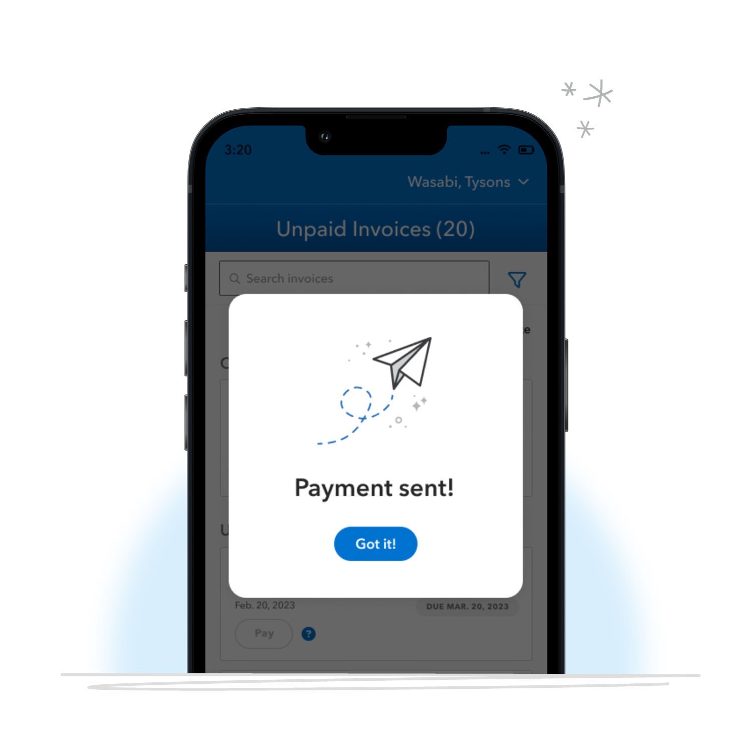 Sending mobile bill payments